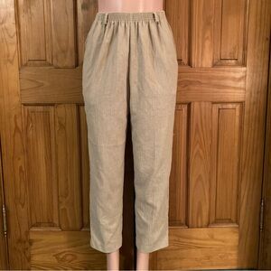 NWOT Vintage Alfred Dunner Pull On Pants Size 10